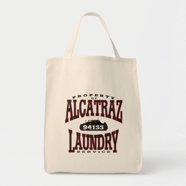 Tote Bag blanchisserie d'alcatraz (Devant)