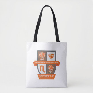 Tote Bag Blason d'anniversaire Scorpion™ pour le 1er-21 nov
