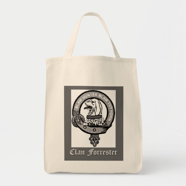 Tote Bag Blason de Clan Forrester (Devant)