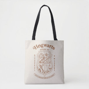Tote Bag Blason de l'école de sorcellerie et de magie HOGWA