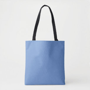 Tote Bag Bleu Cadet, Gris Cadet, Violet Froid,
