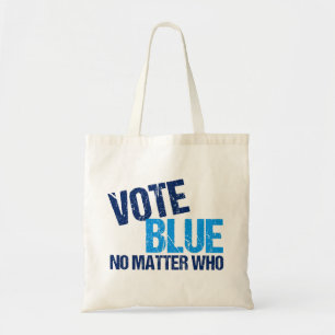 Tote Bag Bleu de vote n'importe qui Parti démocrate
