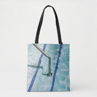 Tote Bag Bleu et blanc rayé