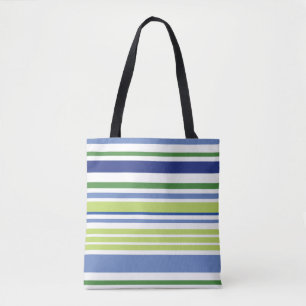 Tote Bag Bleu et vert