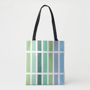Tote Bag Bleu et vert