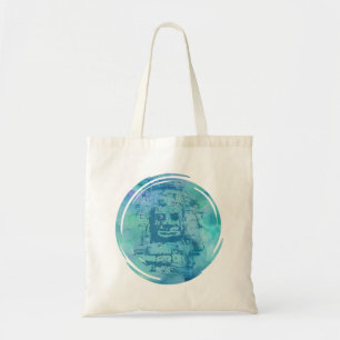 Tote Bag Bleu face Bayon