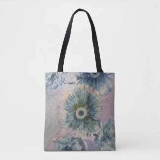 Tote Bag Bleu floral