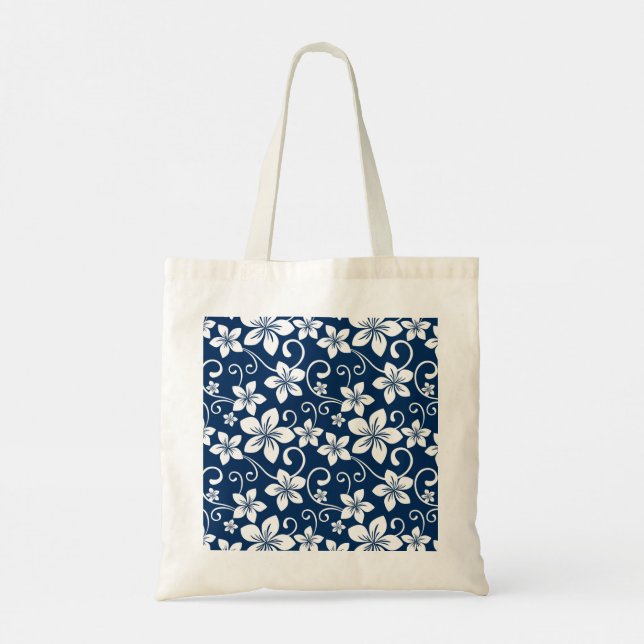 TOTE BAG BLEU HAWAII (BLEU DE LA MARINE) (Dos)