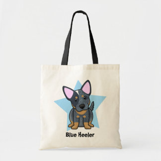 Tote Bag Bleu Heeler d'étoile de Kawaii