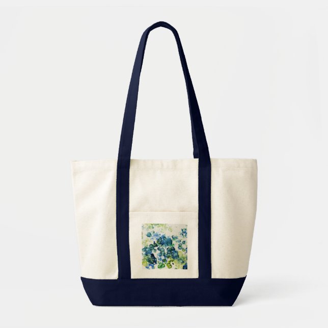 Tote Bag Bleu irlandais Fourre-tout d'or (Devant)