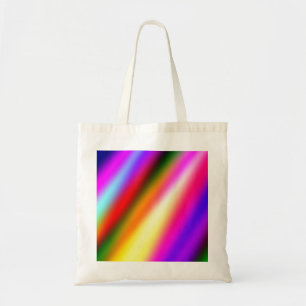 Tote Bag Bleu rose ombre couleur d'eau abstrait pastel arc-