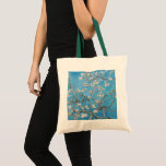 Tote Bag Bleu Vincent van Gogh Art Peinture<br><div class="desc">Vincent van Gogh (Néerlandais, 1853 - 1890) Almond Blossom, 1890, Huile sur toile Non encadré : 73, 3 cm x 92, 4 cm Vincent van Gogh peint cette vie morte de fleurs d'amandiers contre un ciel bleu pour son neveu nouveau-né qui a été nommé d'après lui. L'amandier est un symbole...</div>