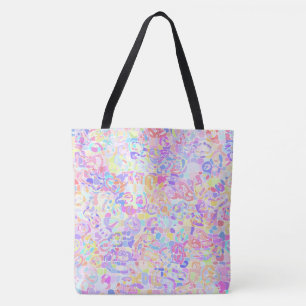 Tote Bag Blob Abstrait funky
