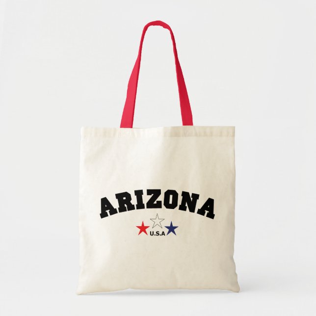 Tote Bag Bloc de l'Arizona (Devant)