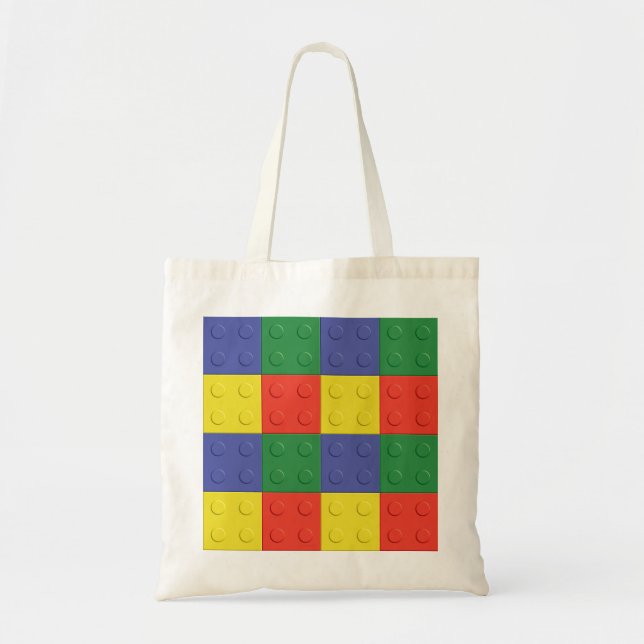 Tote Bag Blocs constitutifs et briques (Devant)