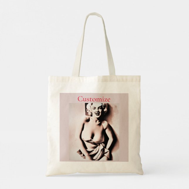 Tote Bag Blonde vintage Thunder_Cove (Dos)