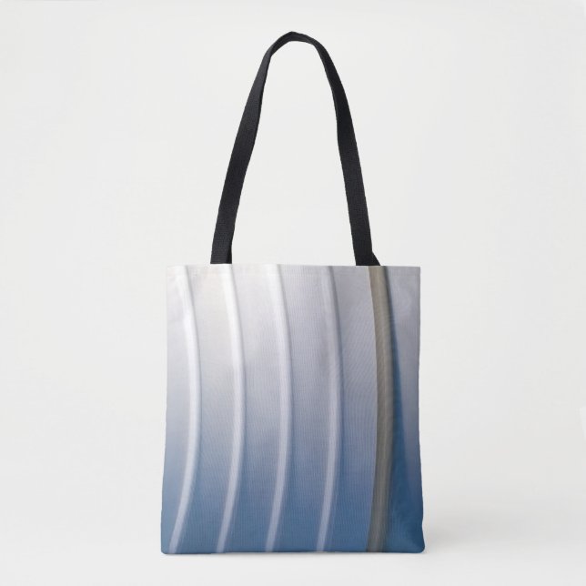 Tote Bag Blue and white plastic container (Devant)