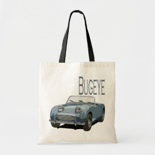 Tote Bag Blue Austin Healey Sprite