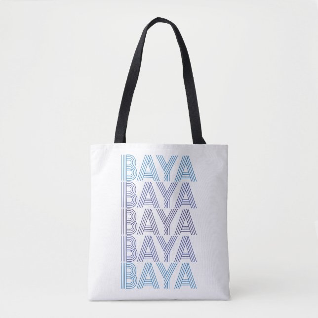 Tote Bag Blue Bayas Fourre-tout (Devant)