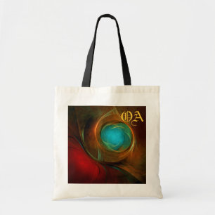 Tote Bag Blue Eye Moderne Abstrait Art Cool Motif #16
