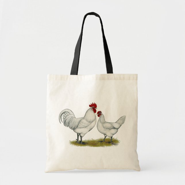 Tote Bag Blue Foot Chickens (Devant)
