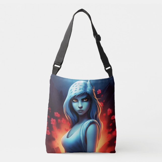 Tote Bag Blue Girl (Devant)