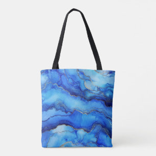 Tote Bag Blue Gold Fourre-tout