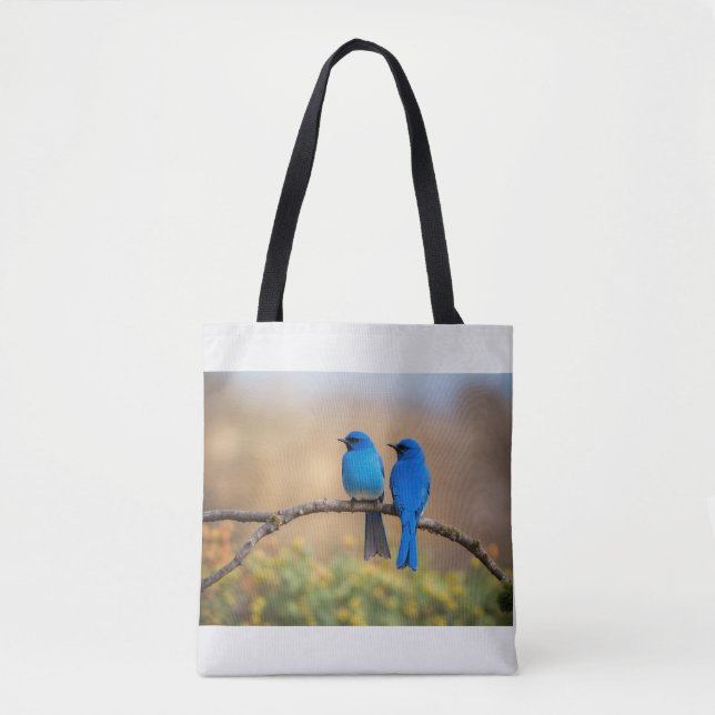 Tote Bag Blue Harmony - Un moment de joie (Devant)