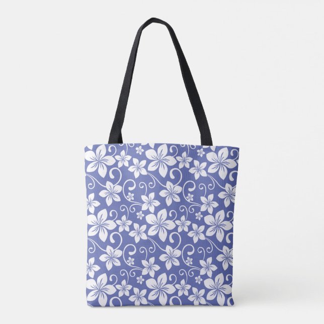 TOTE BAG BLUE HAWAII (PERIWINKLE) (Dos)