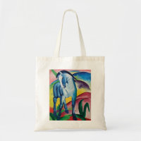 Blue Horse I par Franz Marc