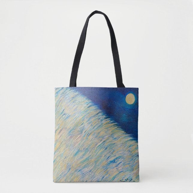 Tote Bag Blue Moon Tote, Shoulder Tote (Devant)