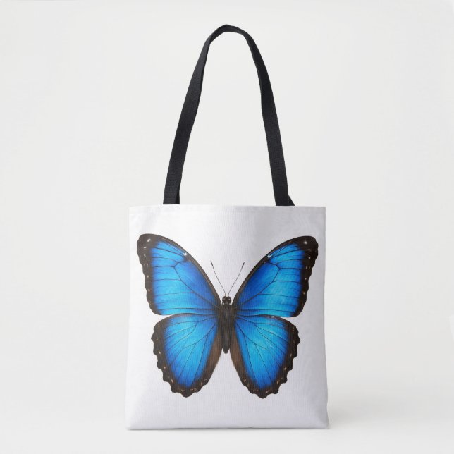 Tote Bag Blue Morpho Brilliance (Devant)