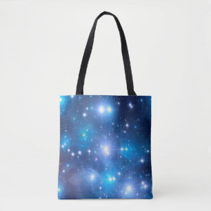 Tote Bag Blue Universe Stars + vos idées