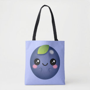 Tote Bag Blueberry de Kawaii