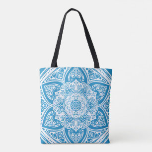 Tote Bag Bluebird Mandala