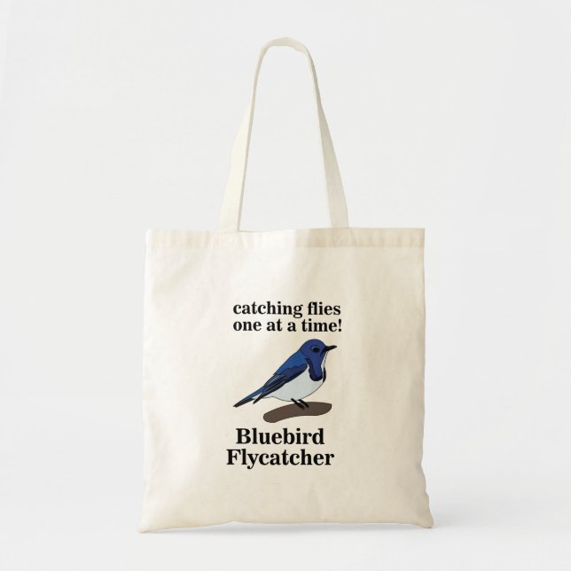 Tote Bag Bluebird Nature Faune amusante (Devant)