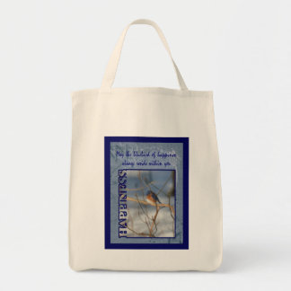 Tote Bag Bluebird Of Happiness Inspiration