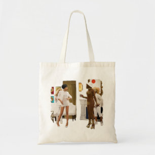 Tote Bag Bob The Drag Queen - White A$$ Party