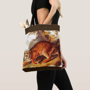 Tote Bag bobcat effrayant
