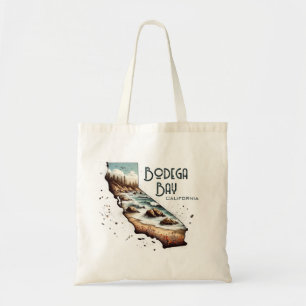 Tote Bag Bodega Bay California Souvenir Cadeau