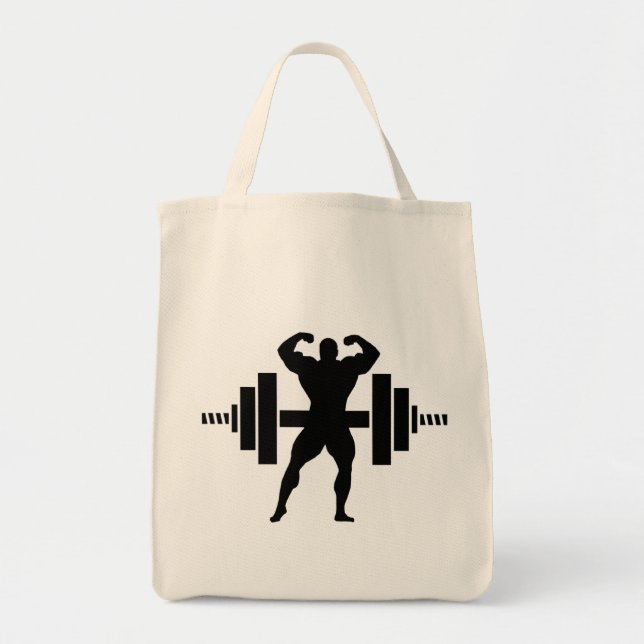 Tote Bag Bodybuilder (Devant)