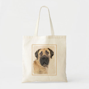 Tote Bag Boerboel Peinture - Cute Original Chien Art