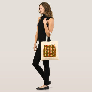 Tote Bag Boeuf De Coccinelle, Grenouille Et Champignons
