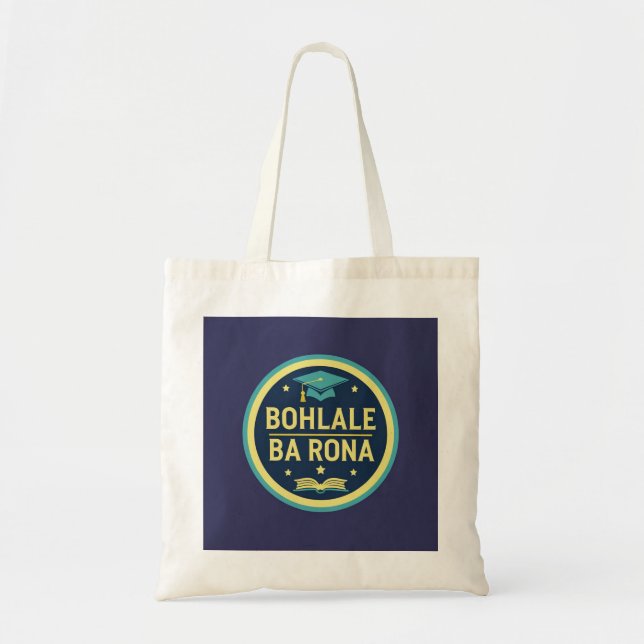 Tote Bag "Bohlale Ba Rona" Tutoring Services (Devant)
