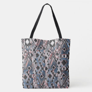 Tote Bag Boho Aztec Abstrait