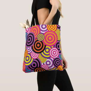 TOTE BAG BOHO BOHEMIAN COLOR BLAST FOURRE-TOUT PURSE