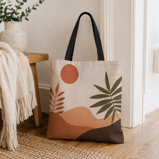 Tote Bag Boho Desert Soleil
