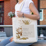 Tote Bag Boho Dusky Blush Protea Séché Palm Mariage Floral<br><div class="desc">Si vous avez besoin d'une personnalisation supplémentaire,  n'hésitez pas à m'envoyer un message sur yellowfebstudio@gmail.com .</div>