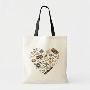Tote Bag Boho Girl - Minimaliste