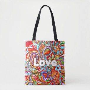 Tote Bag Boho Love